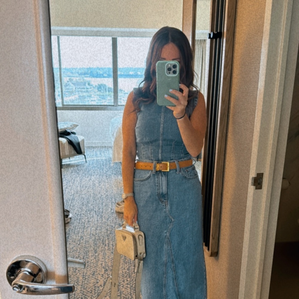 Abercrombie Denim Shell Top in Blue - Picture 4 of 5